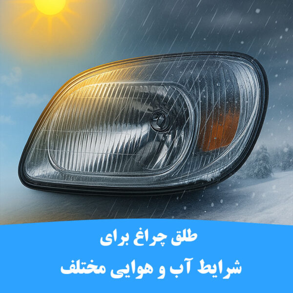 طلق چراغ برای شرایط آب‌ و هوایی مختلف